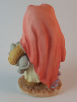 Cherished Teddies Girl Holding Elephant Figurine India "You're The Jewel Of My Heart" - Treasure Valley Antiques & Collectibles