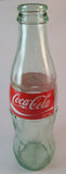 Collectible Canadian Kosher Coca-Cola 237 mL 8oz Green Tinted Glass Bottle (Does not say Coke) - Treasure Valley Antiques & Collectibles
