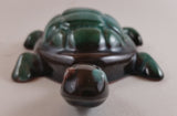 1960s Blue Mountain Pottery Drip Glaze Turtle - Canada - Treasure Valley Antiques & Collectibles