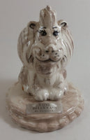 1980s Made with Mount St. Helen's Volcanic Ash Lion Sculpture by Thomas E. - Treasure Valley Antiques & Collectibles