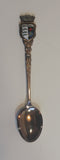 Vintage Backnang Germany Enamel Coat of Arms Crest Silver Plated Collectible Spoon - Treasure Valley Antiques & Collectibles