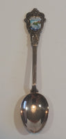 Vintage 1960s Rheinfall Waterfall Switzerland Silver Plated Collectible Spoon - Treasure Valley Antiques & Collectibles
