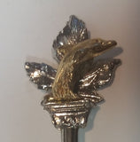 Vintage West Edmonton Mall Dolphin & Maple Leaf Collectible Spoon - Treasure Valley Antiques & Collectibles