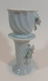 Decorative Floral Porcelain Pedestal Planter in Box (Never used) - Treasure Valley Antiques & Collectibles