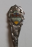Vintage Abbotsford British Columbia Aboriginal Chief Figural Holding Emblem Collectible Spoon - Treasure Valley Antiques & Collectibles