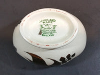 Antique 1920s Lancaster & Sandland English Ware Sugar Bowl with Silver Trim - Treasure Valley Antiques & Collectibles