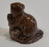 Red Rose Tea Beaver with Log Wade Figurine - Treasure Valley Antiques & Collectibles