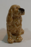 Red Rose Tea Cocker Spaniel Dog Miniature Wade Figurine - Treasure Valley Antiques & Collectibles