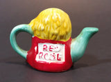 Rare Red Rose Tea Miniature Doll Teapot Figurine - Treasure Valley Antiques & Collectibles