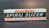 Vintage 1970s Gadget Master Spiral Slicer in Box - Treasure Valley Antiques & Collectibles