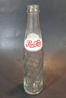 1973 Dual Logo Pepsi-Cola Pepsi 10 Fl oz. Clear Twist Soda Pop Bottle - Treasure Valley Antiques & Collectibles