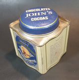 Vintage John's Unadulterated Chocolates, Cocoas Tin - Treasure Valley Antiques & Collectibles