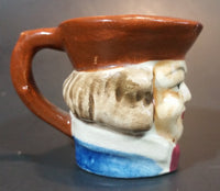 Vintage Mid-Century Miniature Toby Face Mug Colonial Man - Hand Painted - Treasure Valley Antiques & Collectibles
