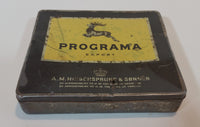1970s Programa Export A.M. Hirschsprung & Sonner 20 Cigars Cigarettes Tin - Treasure Valley Antiques & Collectibles