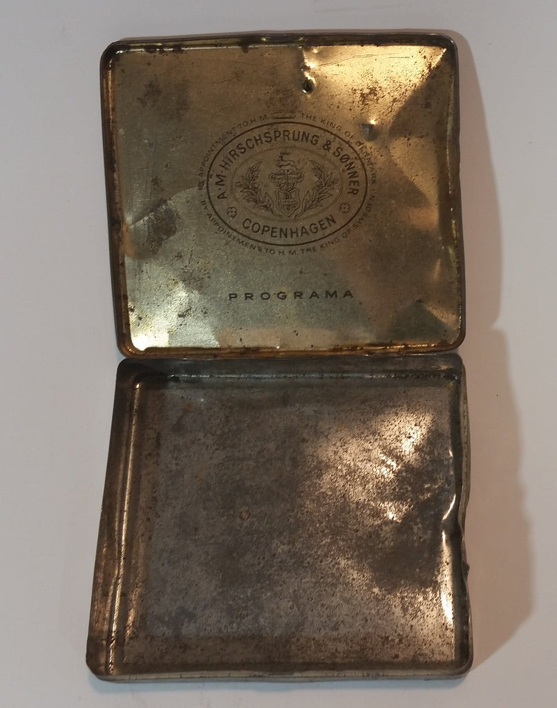 1970s Programa Export A.M. Hirschsprung & Sonner 20 Cigars Cigarettes