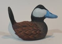 1970s Heritage Decoys Blue Billed Ruddy Duck Miniature J.B. Garton - Treasure Valley Antiques & Collectibles