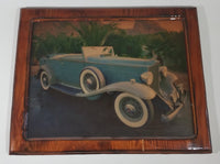 Vintage Framed Advertising Photograph of a 1930s Packard Eight Speedster - Treasure Valley Antiques & Collectibles