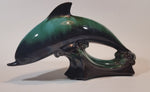 Beautiful 1970s Blue Mountain Pottery Dolphin Ornament - Treasure Valley Antiques & Collectibles