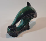 Beautiful 1970s Blue Mountain Pottery Dolphin Ornament - Treasure Valley Antiques & Collectibles