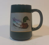 Vintage Otagiri Gibson Greetings Mallard Duck Gold Engraved Coffee Mug - Treasure Valley Antiques & Collectibles