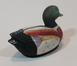 Vintage Northern Shoveler Duck Handpainted Ceramic Decoy Figurine - Treasure Valley Antiques & Collectibles