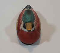 Vintage Northern Shoveler Duck Handpainted Ceramic Decoy Figurine - Treasure Valley Antiques & Collectibles