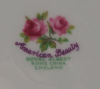 1950s Royal Albert American Beauty Pink Roses Side Salad Plate - Treasure Valley Antiques & Collectibles