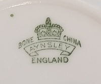 1930s Aynsley Bone China England Buckingham Palace Teacup Saucer - Treasure Valley Antiques & Collectibles