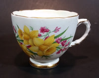 1970s Delphine Bone China Yellow Daffodils Teacup - Treasure Valley Antiques & Collectibles