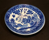 1940s Blue Willow Ware Japan Teacup Saucer Plate - Treasure Valley Antiques & Collectibles