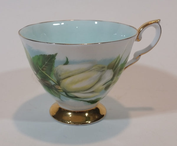 1970s Paragon Fine Bone China "Six World Famous Rose" Harry Wheatcroft "Virgo" Teacup - Treasure Valley Antiques & Collectibles