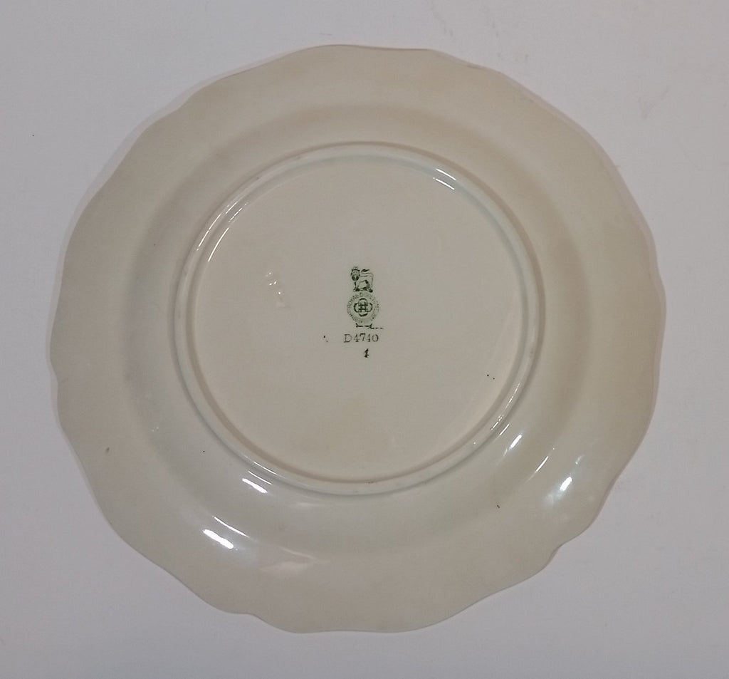 Antique c. 1928-1931 Royal Doulton Pattern D4740 Art Deco 8.5