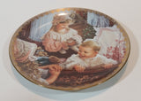 1995 Sandra Kuck Moments at Home Collection "Moments of Love" Limited Edition Collector Plate - Treasure Valley Antiques & Collectibles