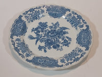 1960s Blue and White Ridgway Staffordshire England "Windsor" Pattern 7 1/2" Side Plate - Treasure Valley Antiques & Collectibles