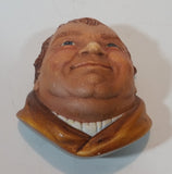 1981 Legend Products England "Friar Tuck" Head Face - Robin Hood Series - Wall Decor Chalkware - Treasure Valley Antiques & Collectibles