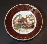 Vintage Weatherby Hanley England Royal Falcon Ware "Old Coach House" Woolhampton 4" Plate - Treasure Valley Antiques & Collectibles