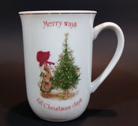 Rare 1978 Holly Hobbie Designer's Collection "Merry ways and Christmas Days" Christmas Mug