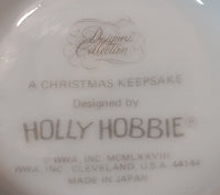Rare 1978 Holly Hobbie Designer's Collection "Merry ways and Christmas Days" Christmas Mug