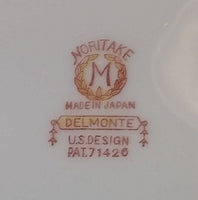 Antique 1926 Noritake Moriumura Bros. Delmonte Pattern 7 1/2" Bowl Set of 2 - US Design Patent 71426 - Treasure Valley Antiques & Collectibles