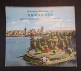 Rare 1947 Brockton Point, Stanley Park Souvenir Calendar Vancouver, British Columbia Canada Photographic Calendar - Treasure Valley Antiques & Collectibles
