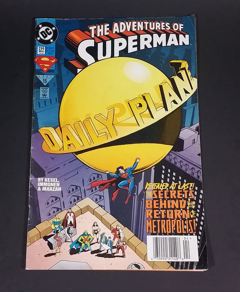 DC Comics - The Adventures of Superman "Daily Planet" #522 April 1995 Comic Book - Treasure Valley Antiques & Collectibles