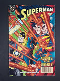 DC Comics - Superman "Agents For Liberty" #99 April 1995 Comic Book - Treasure Valley Antiques & Collectibles