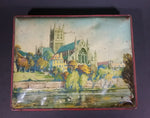 1940s "Blue Bird" Toffee Worcester Cathedral Tin - Harry Vincent Ltd. Hunnington Worcestershire England - Treasure Valley Antiques & Collectibles