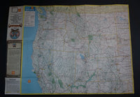 1976 Shell's Bicentennial Map of the Northwest Washington, Oregon N. Cali, Idaho, Montana, Wyoming, Utah, Colorado, Nevada - Treasure Valley Antiques & Collectibles