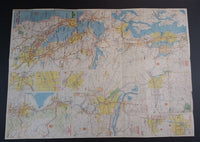 1976 Shell's Bicentennial Map of the Northwest Washington, Oregon N. Cali, Idaho, Montana, Wyoming, Utah, Colorado, Nevada - Treasure Valley Antiques & Collectibles
