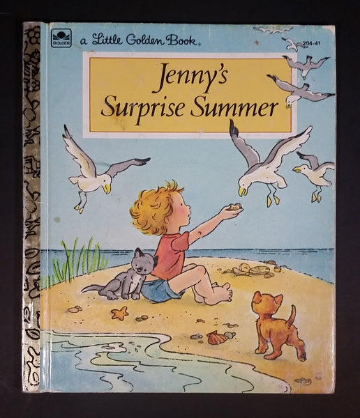 1981 Jenny's Surprise Summer - Little Golden Books - 204-41 - "C" Edition - Collectible Children's Book - Treasure Valley Antiques & Collectibles