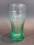 McDonalds Collectible Coca-Cola Coke Soda Pop 1961 Nostalgic Green 5 3/4" Tall Glass Cup - Treasure Valley Antiques & Collectibles