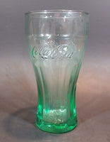 McDonalds Collectible Coca-Cola Coke Soda Pop 1961 Nostalgic Green 5 3/4" Tall Glass Cup - Treasure Valley Antiques & Collectibles