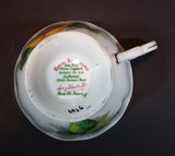 1970s Royal Standard Fine Bone China "Authentic World Famous Rose" Harry Wheatcroft "Mme Ch Sauvage" Teacup - Treasure Valley Antiques & Collectibles