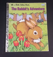 1977 The Rabbit's Adventure - Little Golden Books - 311-45 - "G" Edition - Collectible Children's Book - Treasure Valley Antiques & Collectibles